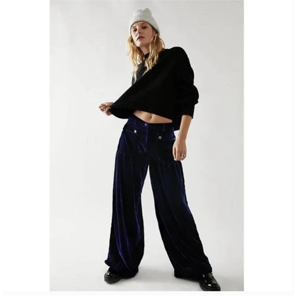 NEW Free People Lotus Velvet Pants